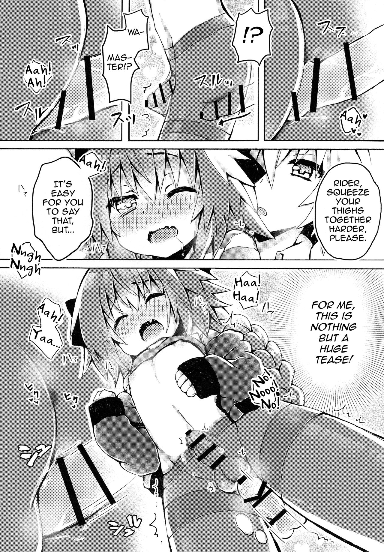 (COMIC1☆13) [cc (ちよんこ)] もーっとアストルフォくんとマスターがえっちするほん (Fate/Apocrypha) [英訳]