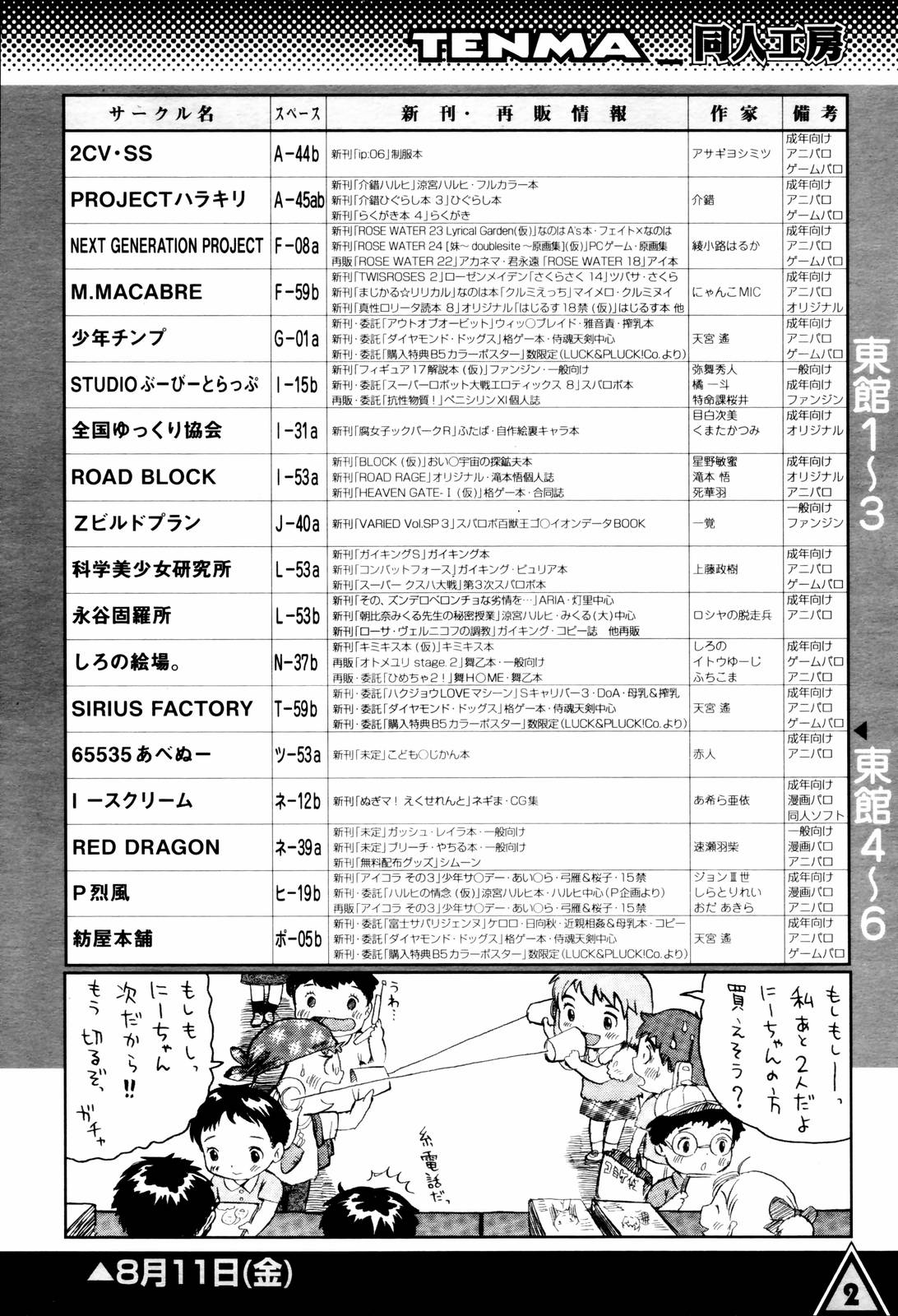 [雑誌] COMIC 天魔 2006年8月号