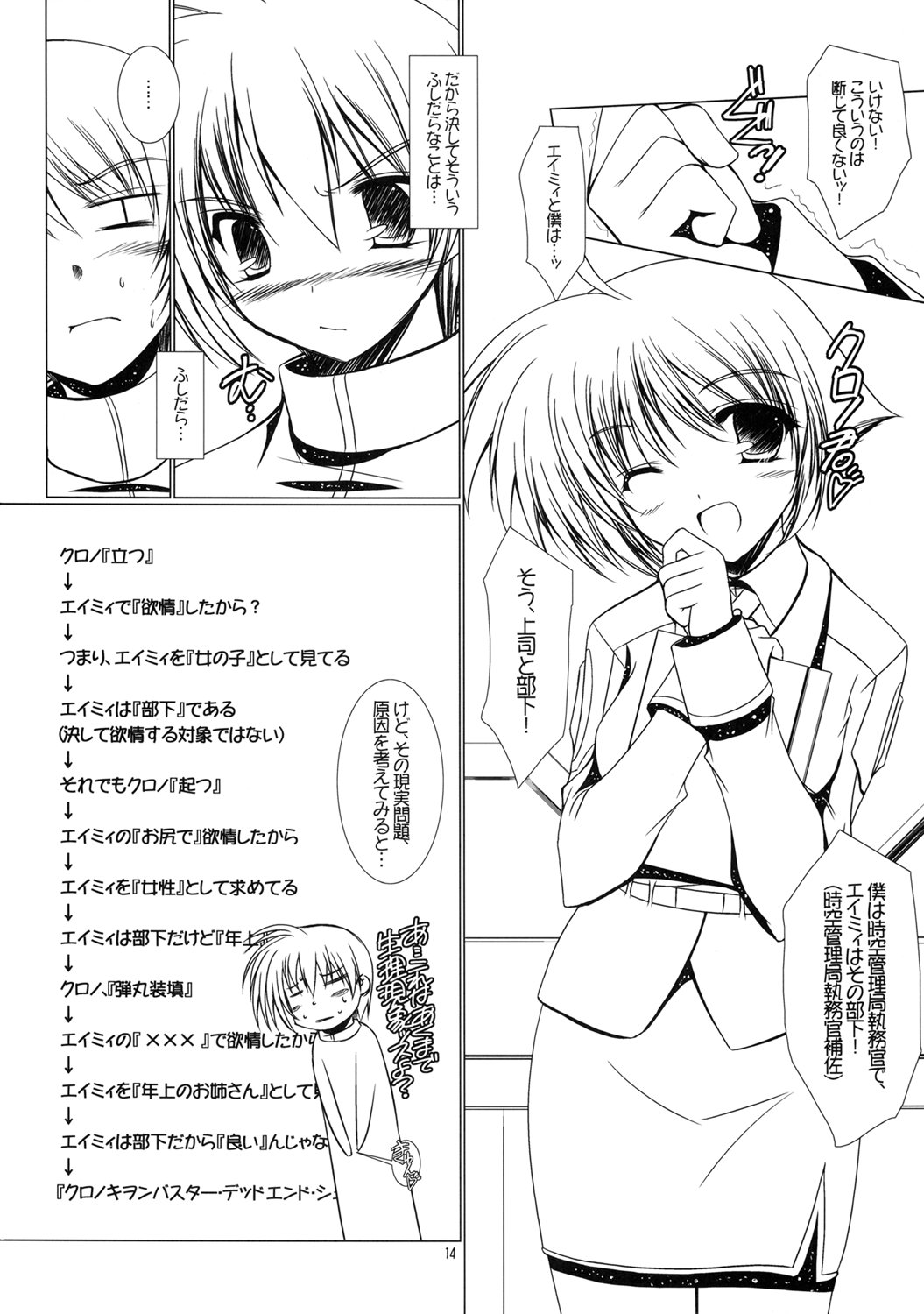 (C69) [ポン引き屋 (息吹ポン)] 深読み禁止のエイミィさん本 (魔法少女リリカルなのは StrikerS)