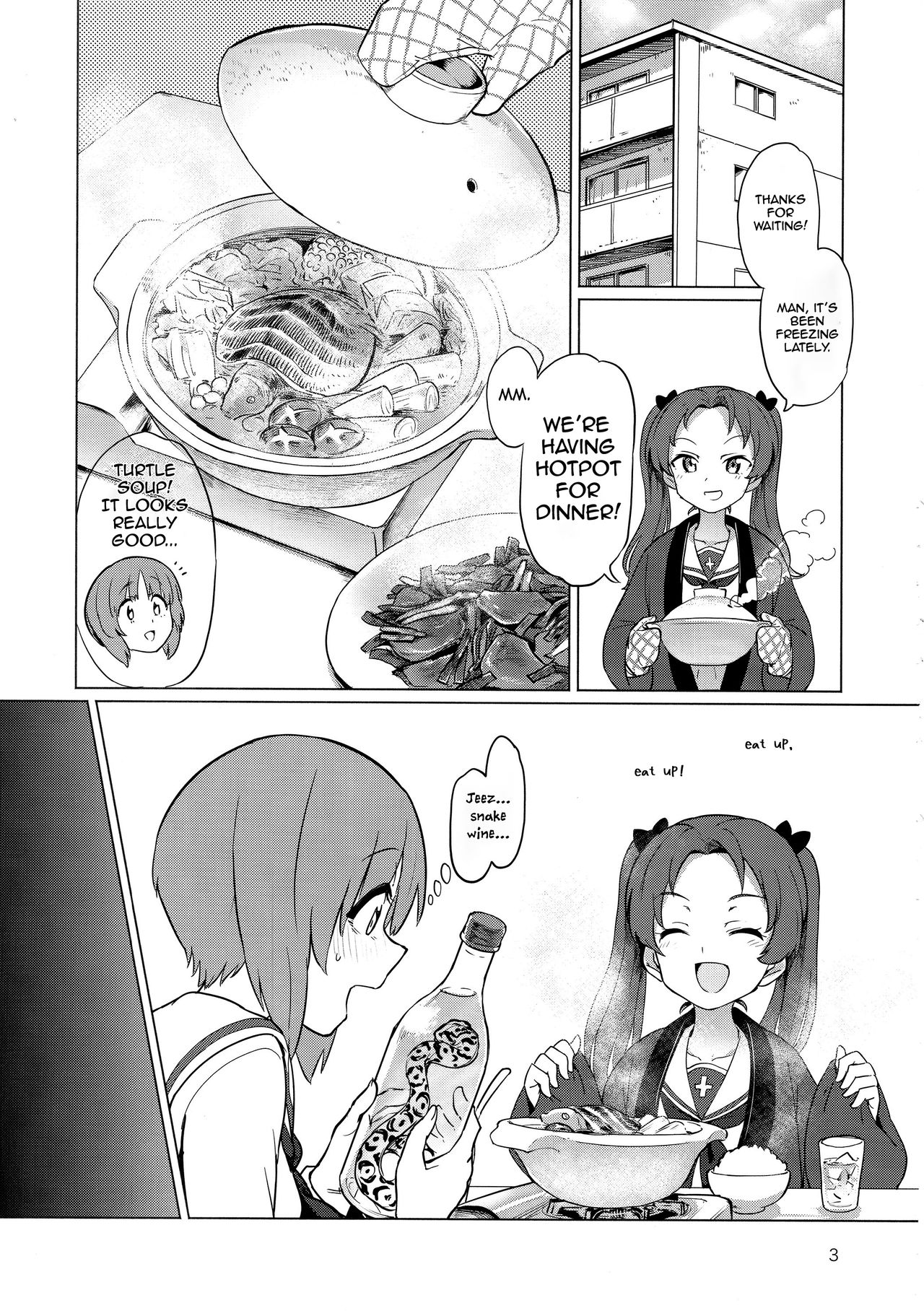 (ぱんっあ☆ふぉー!15) [焼きたてジャマイカ (あおむし)] ちんぽやくざみぽりん (ガールズ&パンツァー) [英訳]