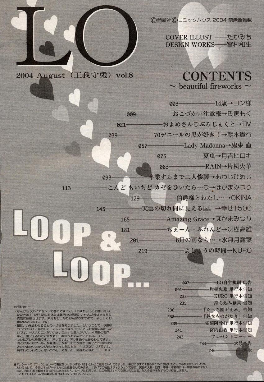 COMIC LO 2004年8月号 Vol.08