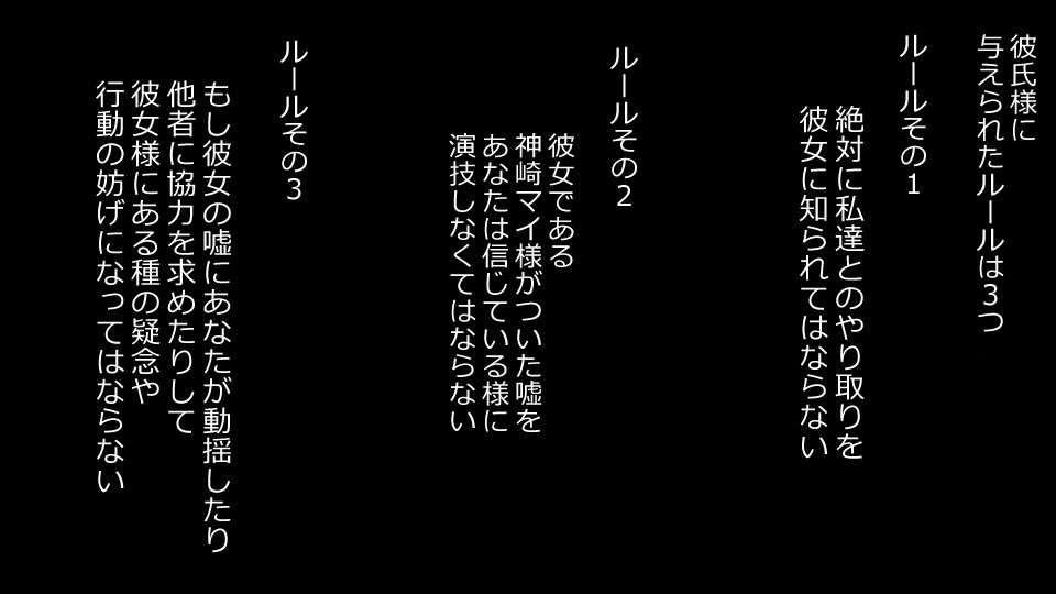 真琴にざんねながらアナタのカノジョはネトラレマシタ。善吾編セット