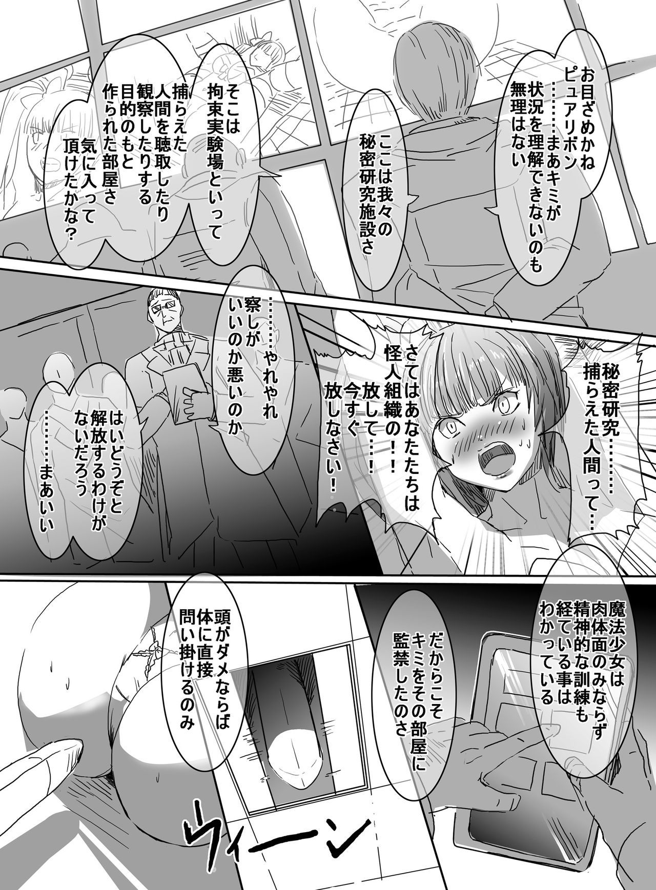 魔法少女vs変態少女科学者