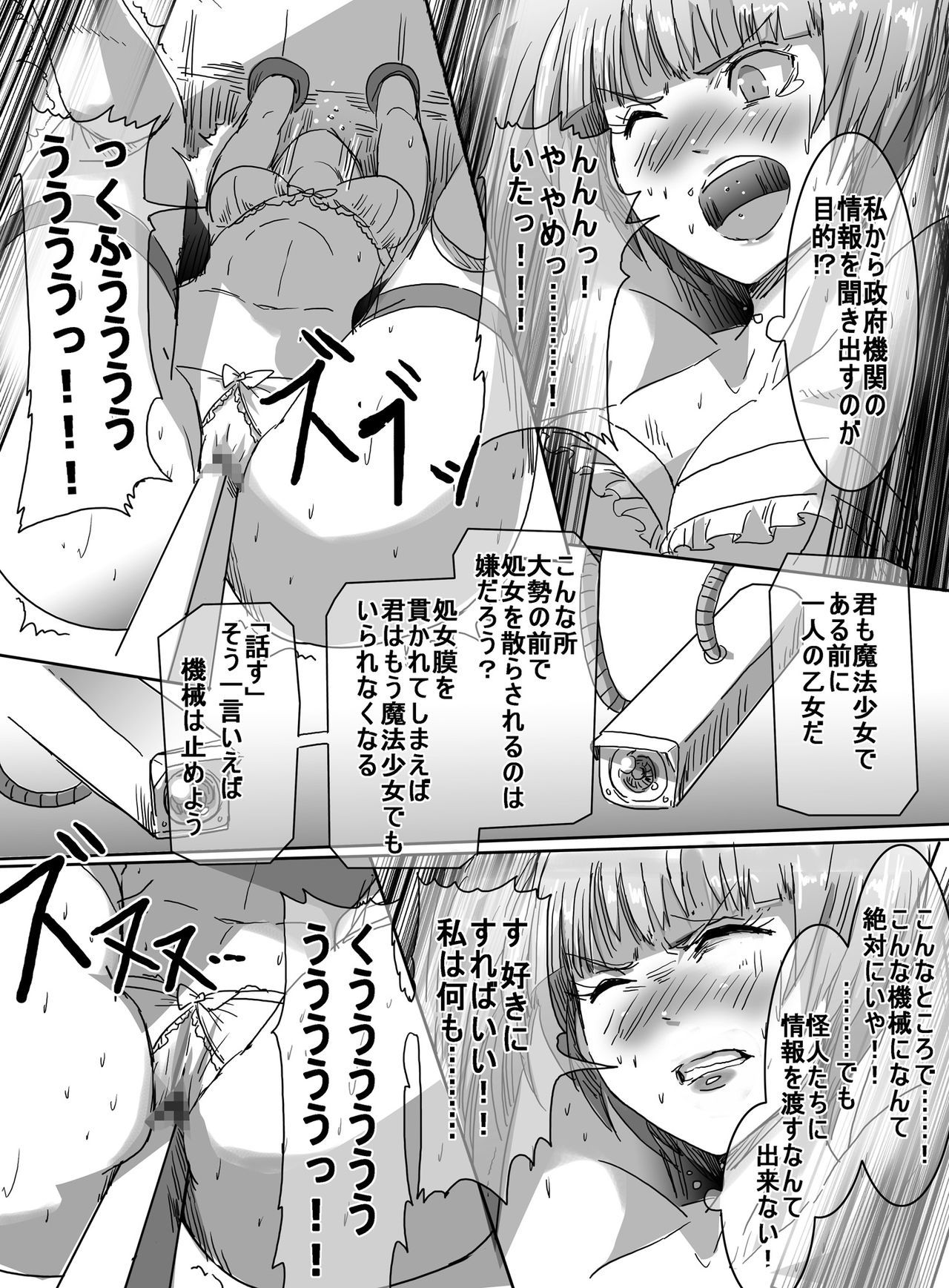 魔法少女vs変態少女科学者