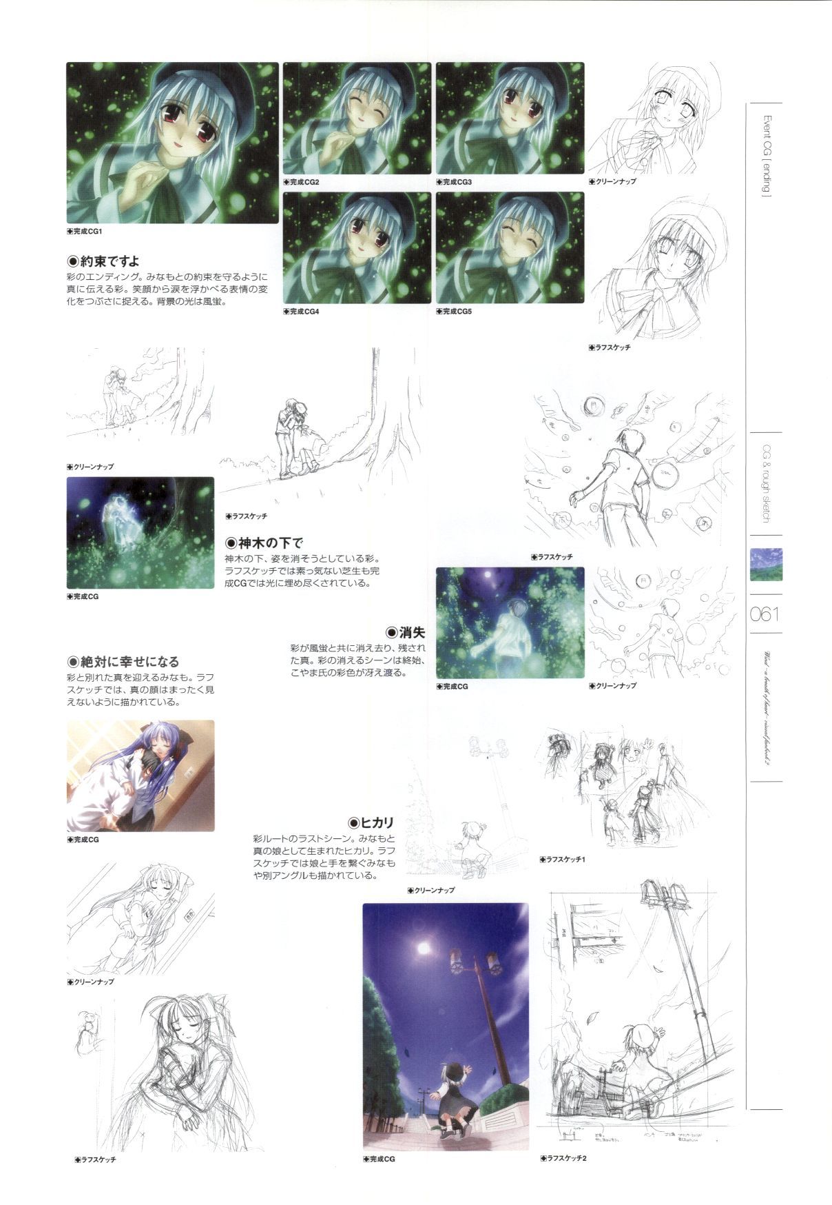 風-心の息吹-ビジュアルファンブック1＆amp; 2