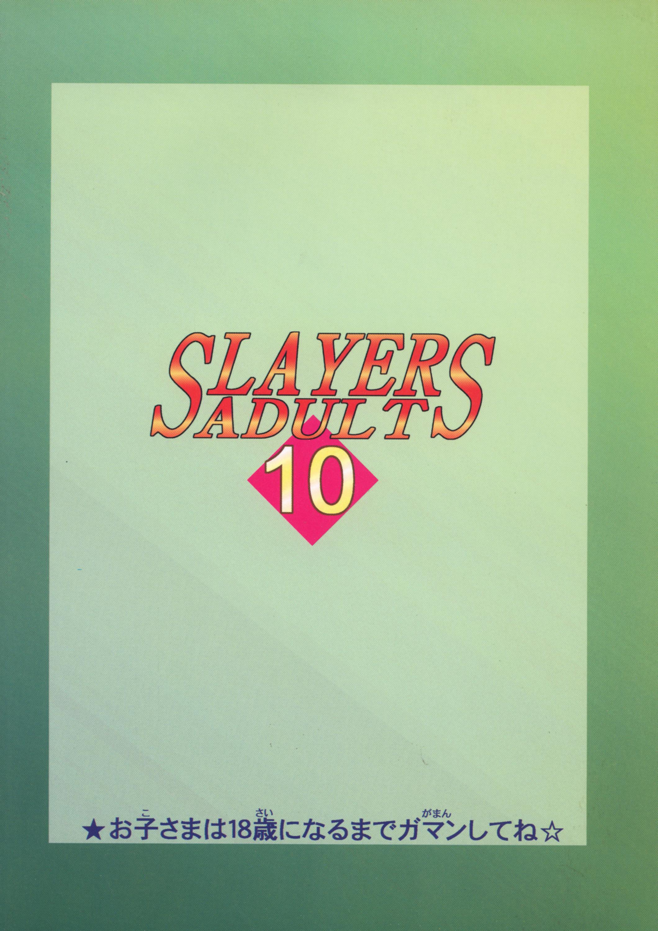 SLAYERS ADULT 10