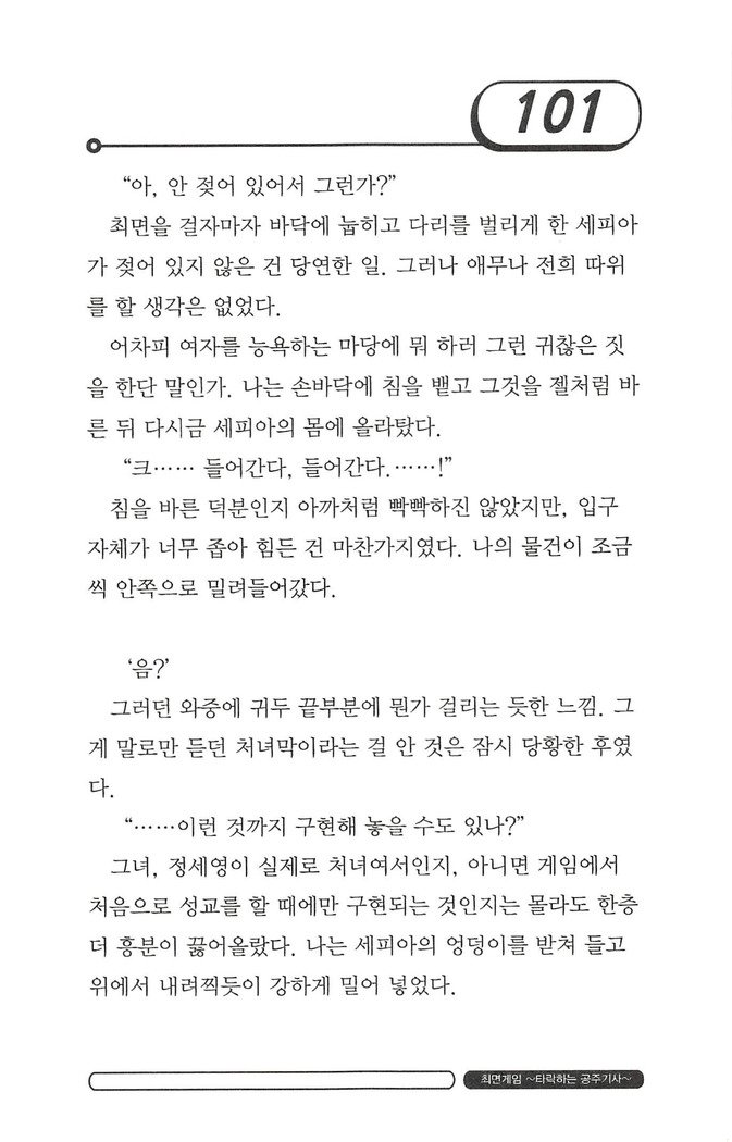 최면게임 - 타락하는 공주기사