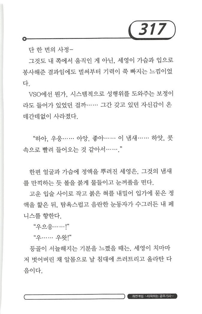 최면게임 - 타락하는 공주기사