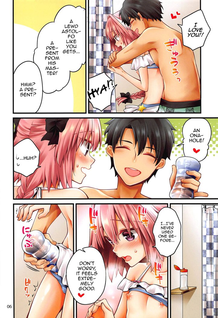 Astolfo-kun ga Gudas ni Ecchi na Koto Sarechau Hon