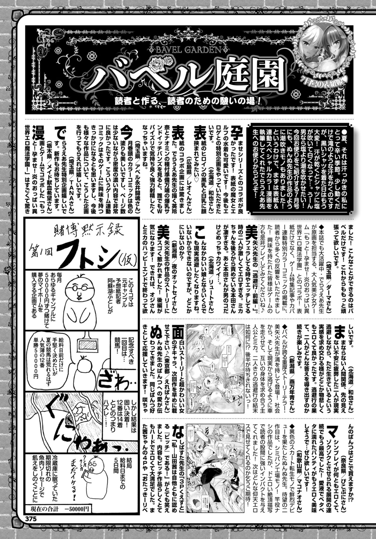 COMIC BAVEL 2018年9月号 [DL版]