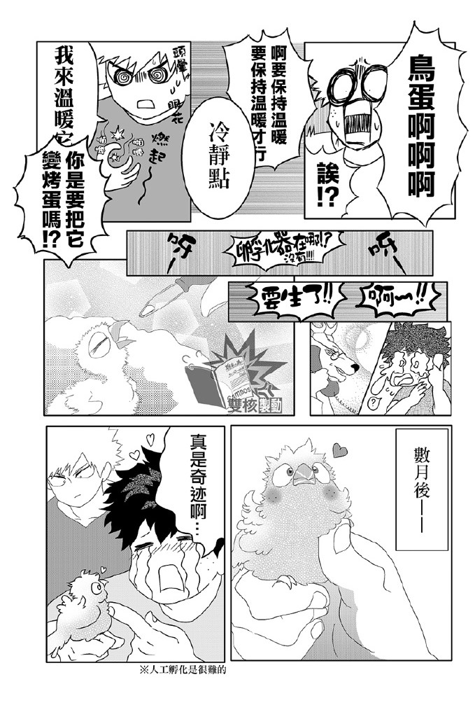 (どうやら出番のようだ!19) [ぬくぬく夜の巣穴 (の氏)] 愛と鳥の欲望奇譚 (僕のヒーローアカデミア) [中国翻訳]