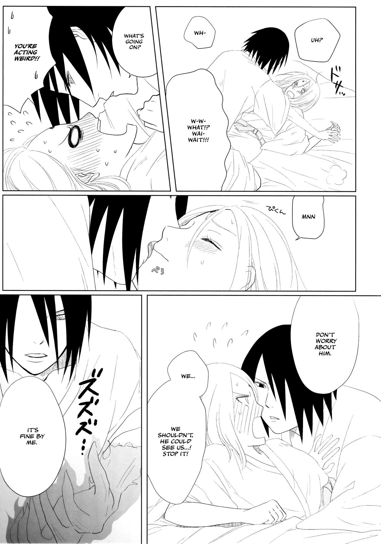 (全忍集結10) [藤井屋の鮭弁 (さけとば)] S to S (NARUTO -ナルト-) [英訳]