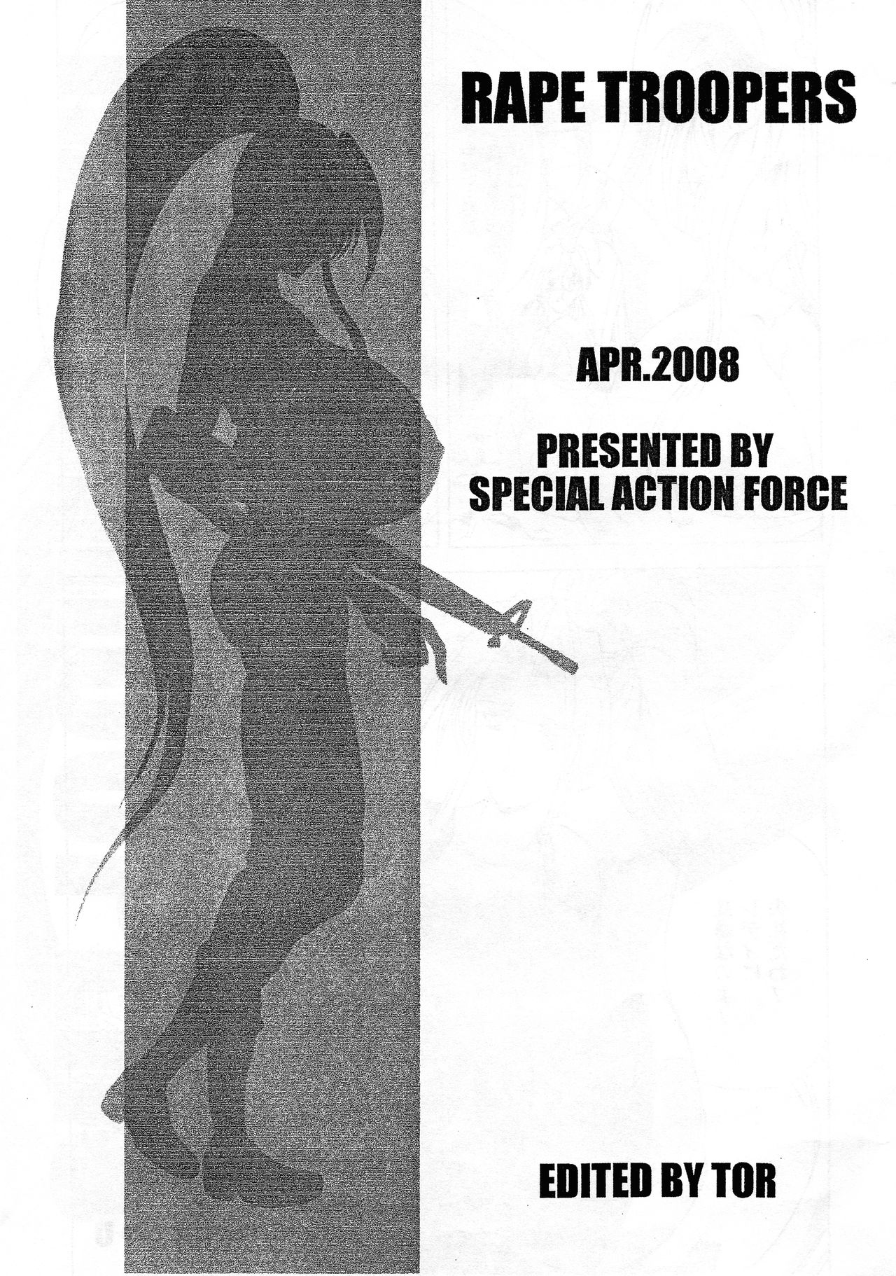 [SPECIAL ACTION FORCE (武紳)] RAPE TROOPERS (ショックトルーパーズ)