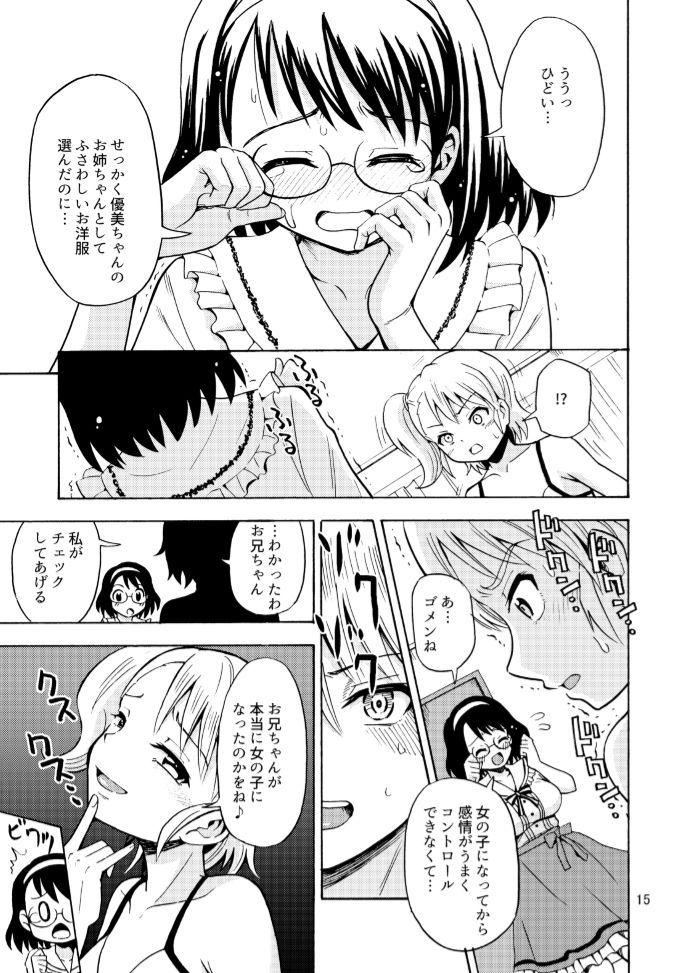 [吉田悟郎商會 (吉田悟郎)] 女の子になったお兄ちゃんをいじめないで！