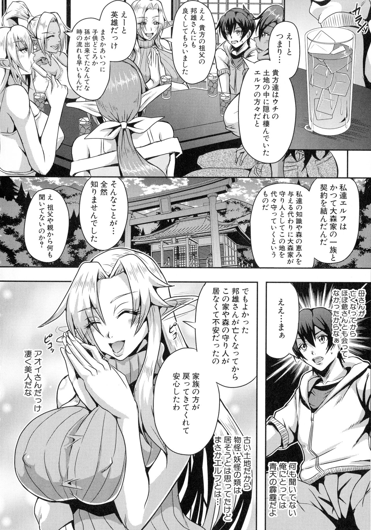 [三船誠二郎] エルフハーレム物語