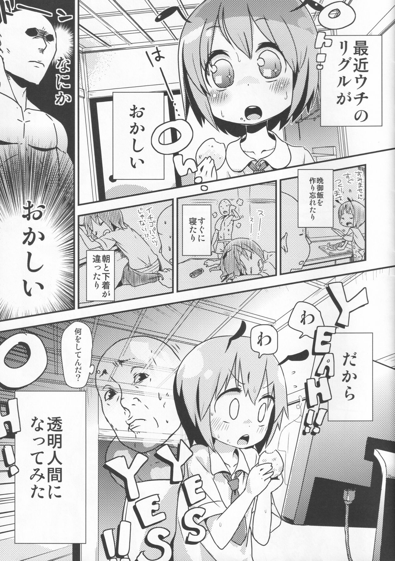 (C83) [ぬこー様パラダイス (ぬこー様)] 透明人間になってリグルを観察して弄ぶお話 (東方Project)