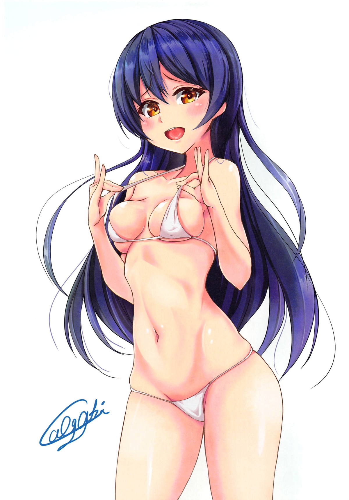 (C95) [いつかのカバヤキ (Cabayaki)] UMI on the Beach (ラブライブ!) [英訳]