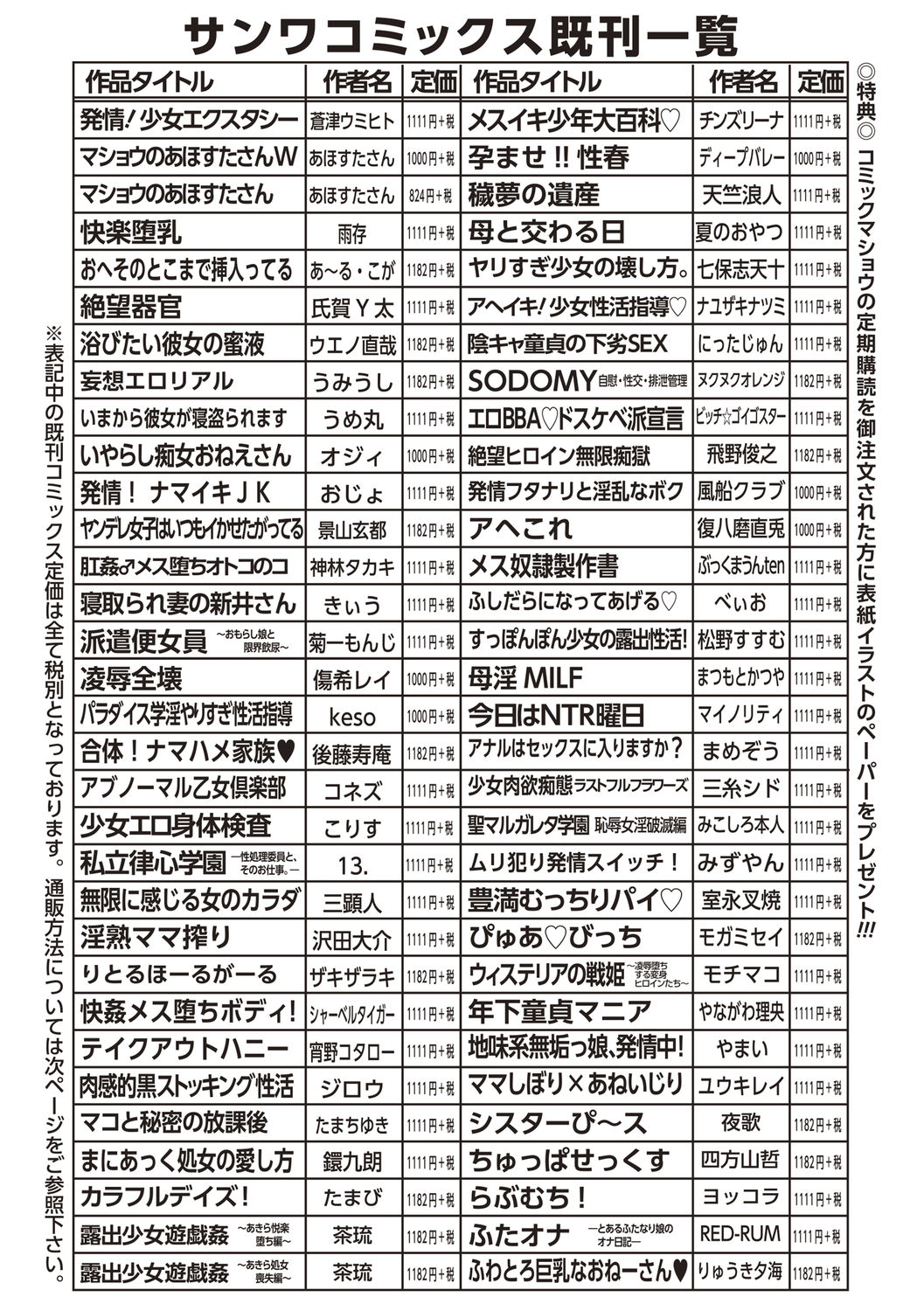 コミックマショウ 2020年8月号 [DL版]