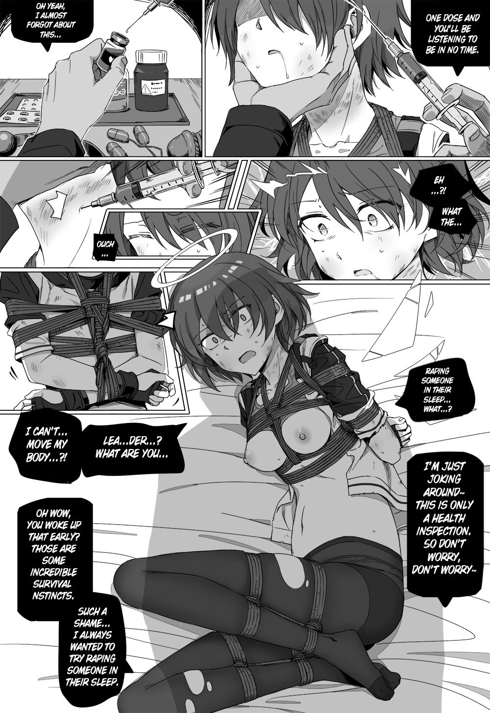 [kataokasan] 无能狂怒 pg 23-92 (明日方舟) [英訳]