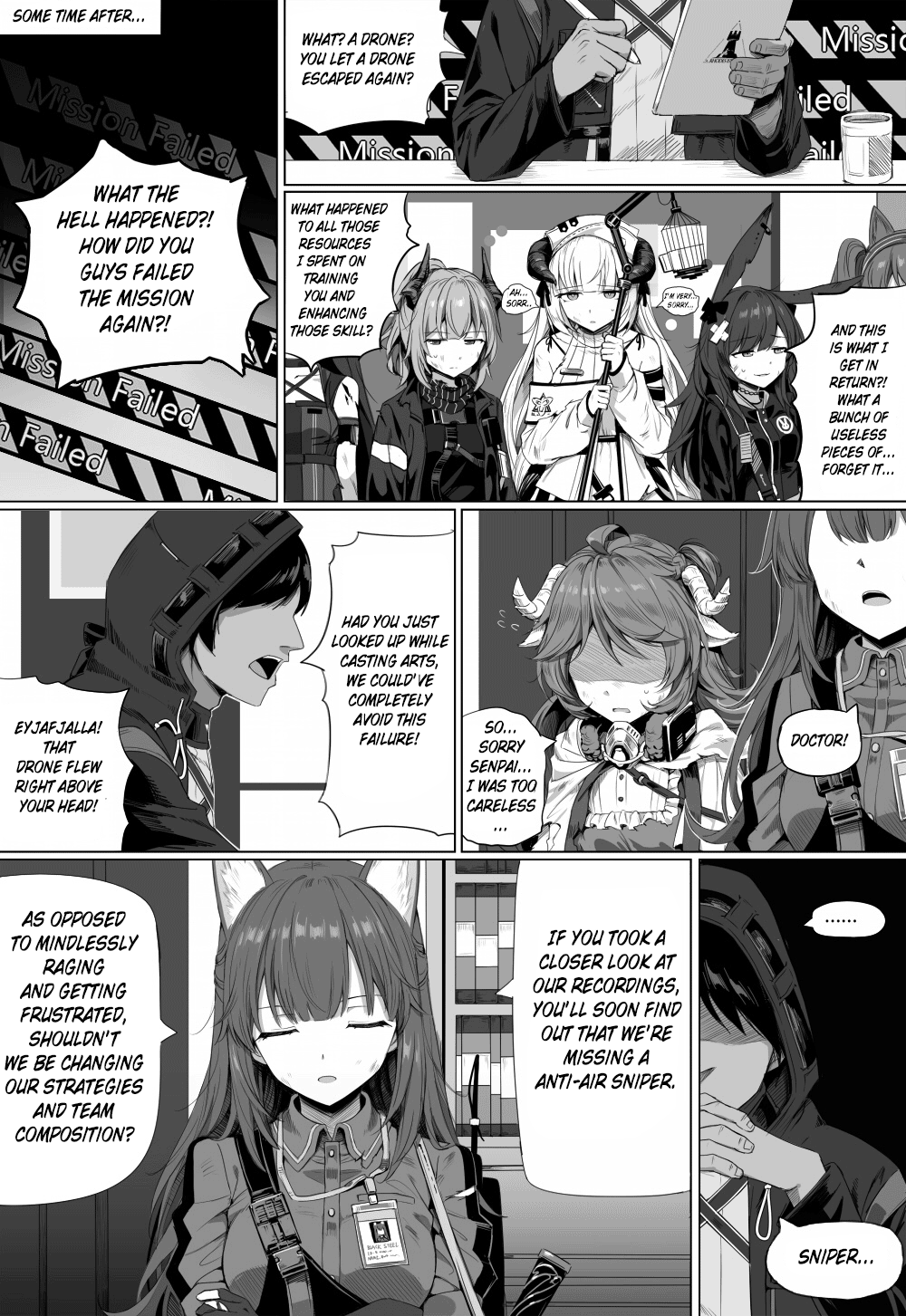 [kataokasan] 无能狂怒 pg 23-92 (明日方舟) [英訳]