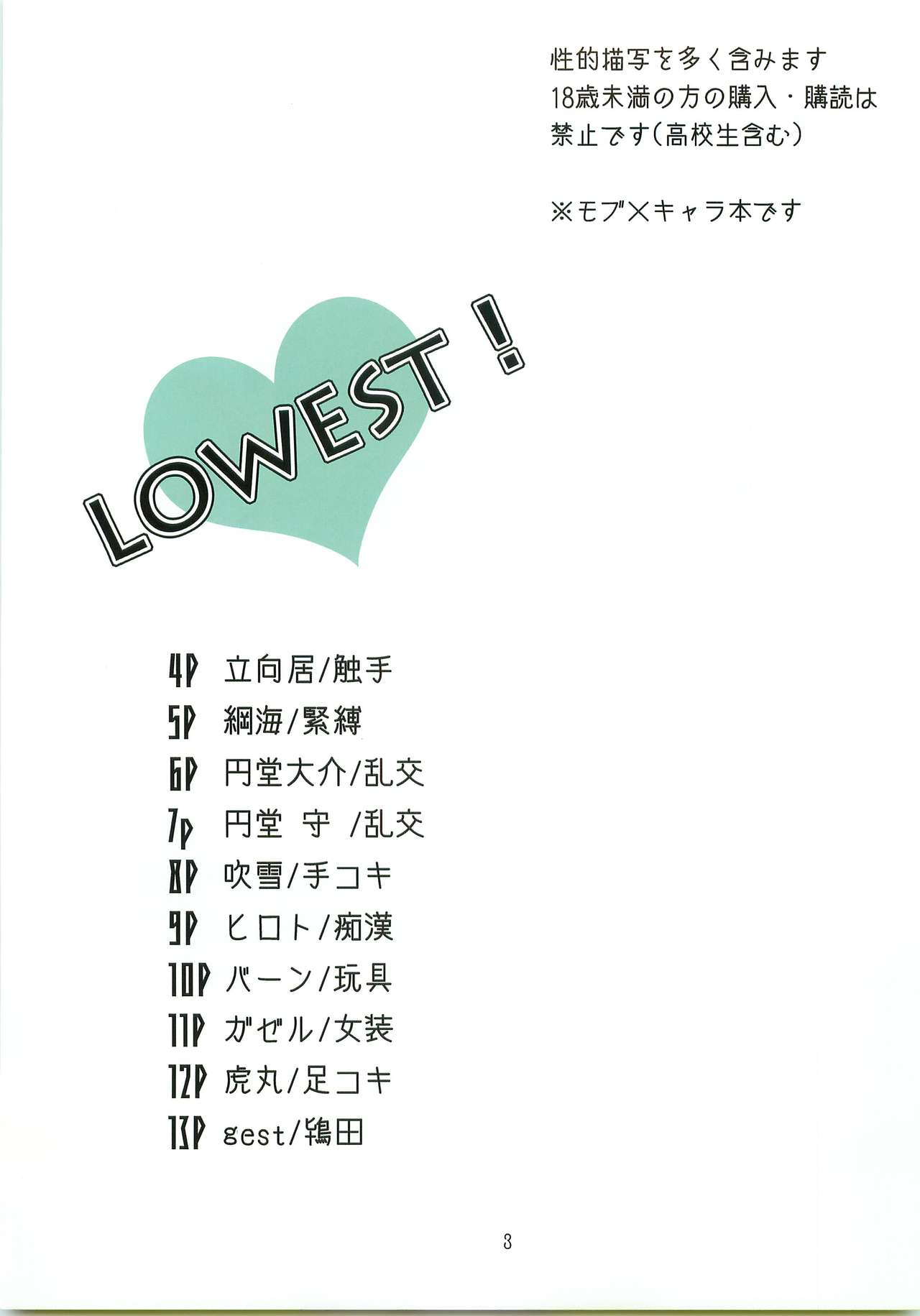 (ショタスクラッチ13) [ぱんこっぺ (もろた)] lowest! (イナズマイレブン)