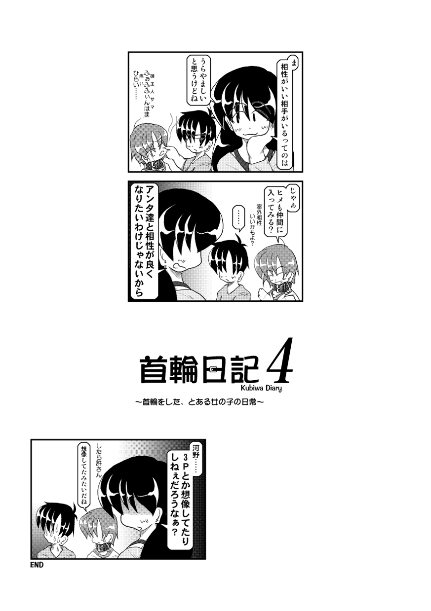 (同人誌) [無名芸] 首輪日記 4