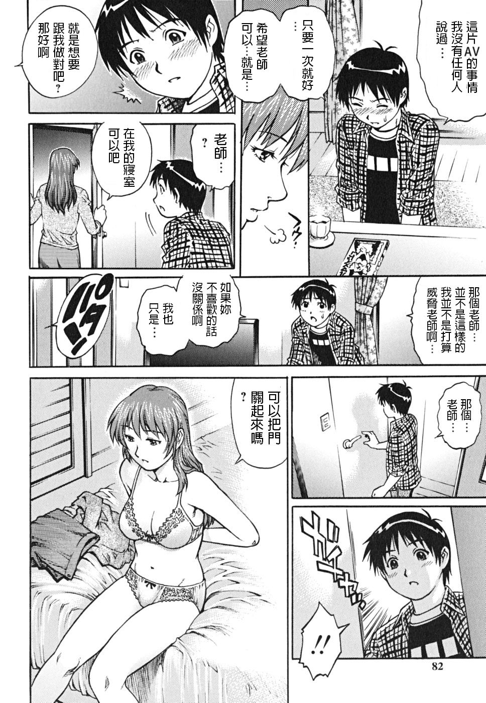 [やながわ理央] AV女教師先生やらせて下さい… (童貞少年) [中国翻訳]