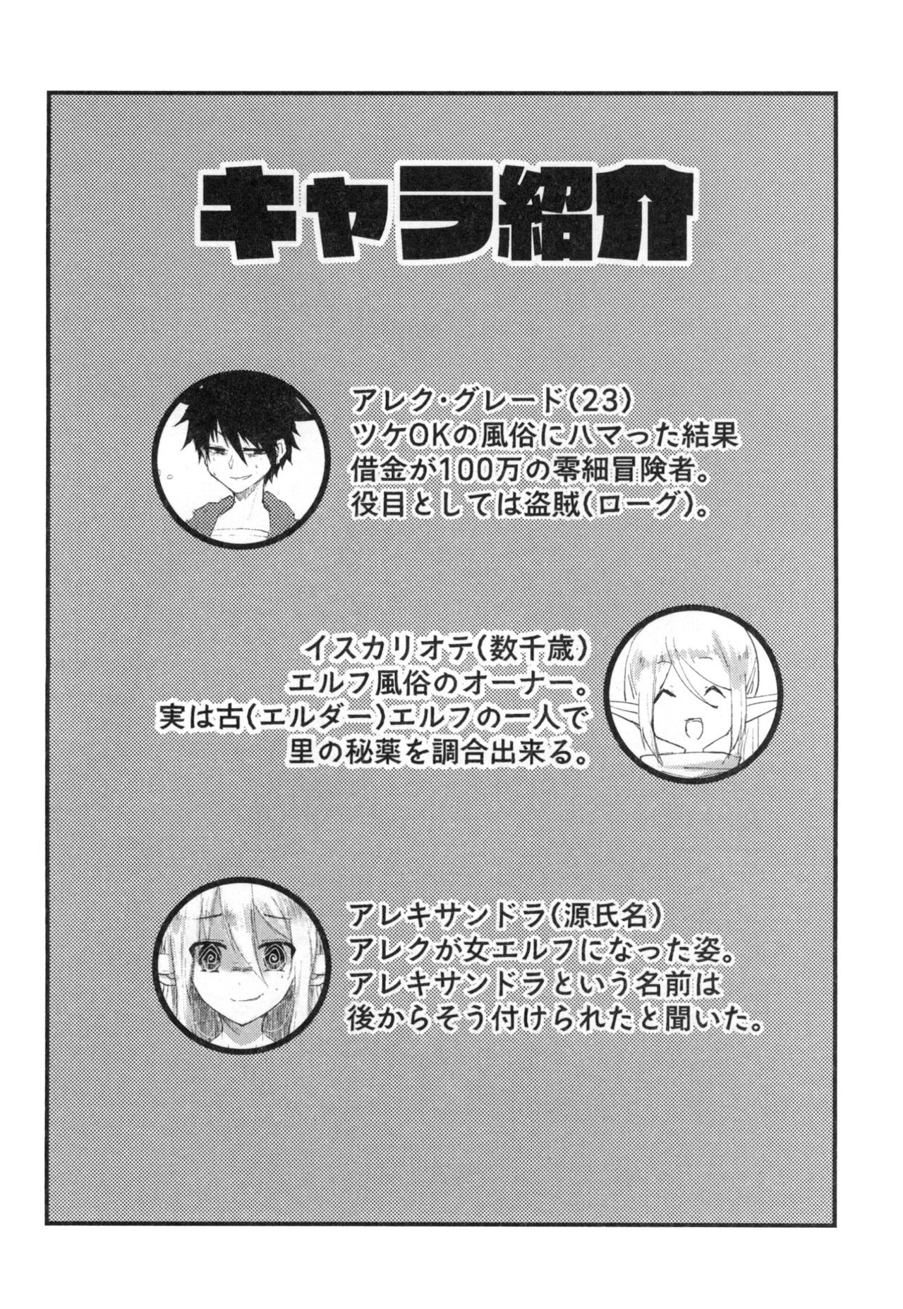 [SOTOKARASATTO (山本泓音)] 100万円の借金を返済するためにオレがエルフ美少女にTSして身体を売る本 [DL版]