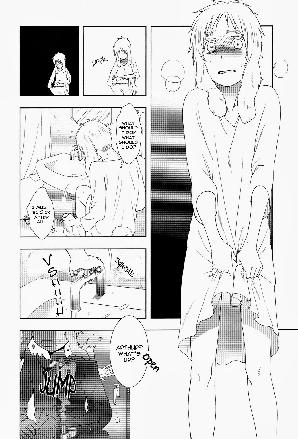 (擬人化王国4) [daisy (チコッツ)] こいわずらい、あなたとふたり (Axis Powers ヘタリア) [英訳]