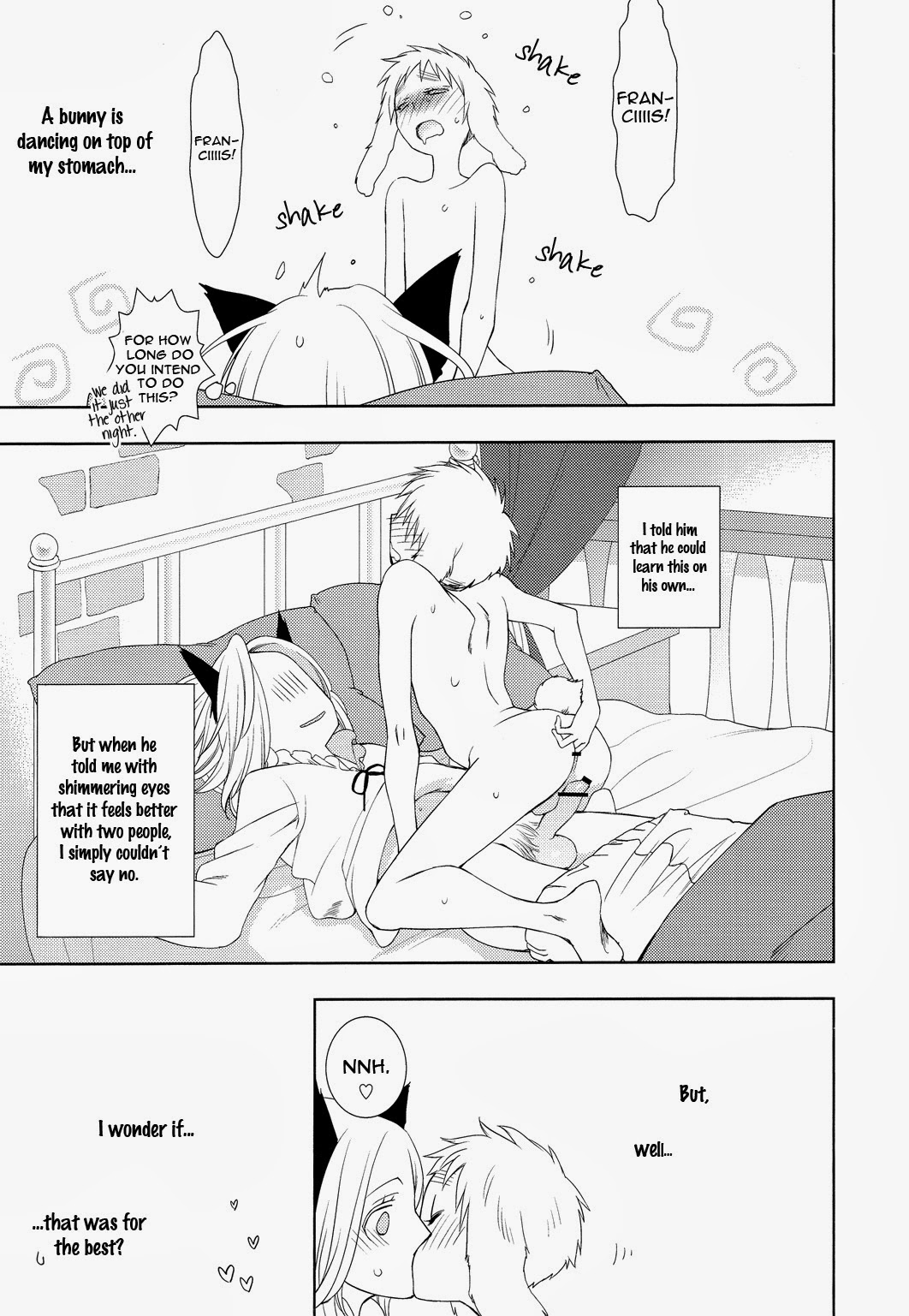 (擬人化王国4) [daisy (チコッツ)] こいわずらい、あなたとふたり (Axis Powers ヘタリア) [英訳]