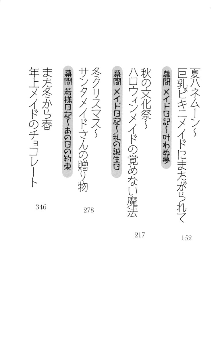 年上メイドの新婚日記