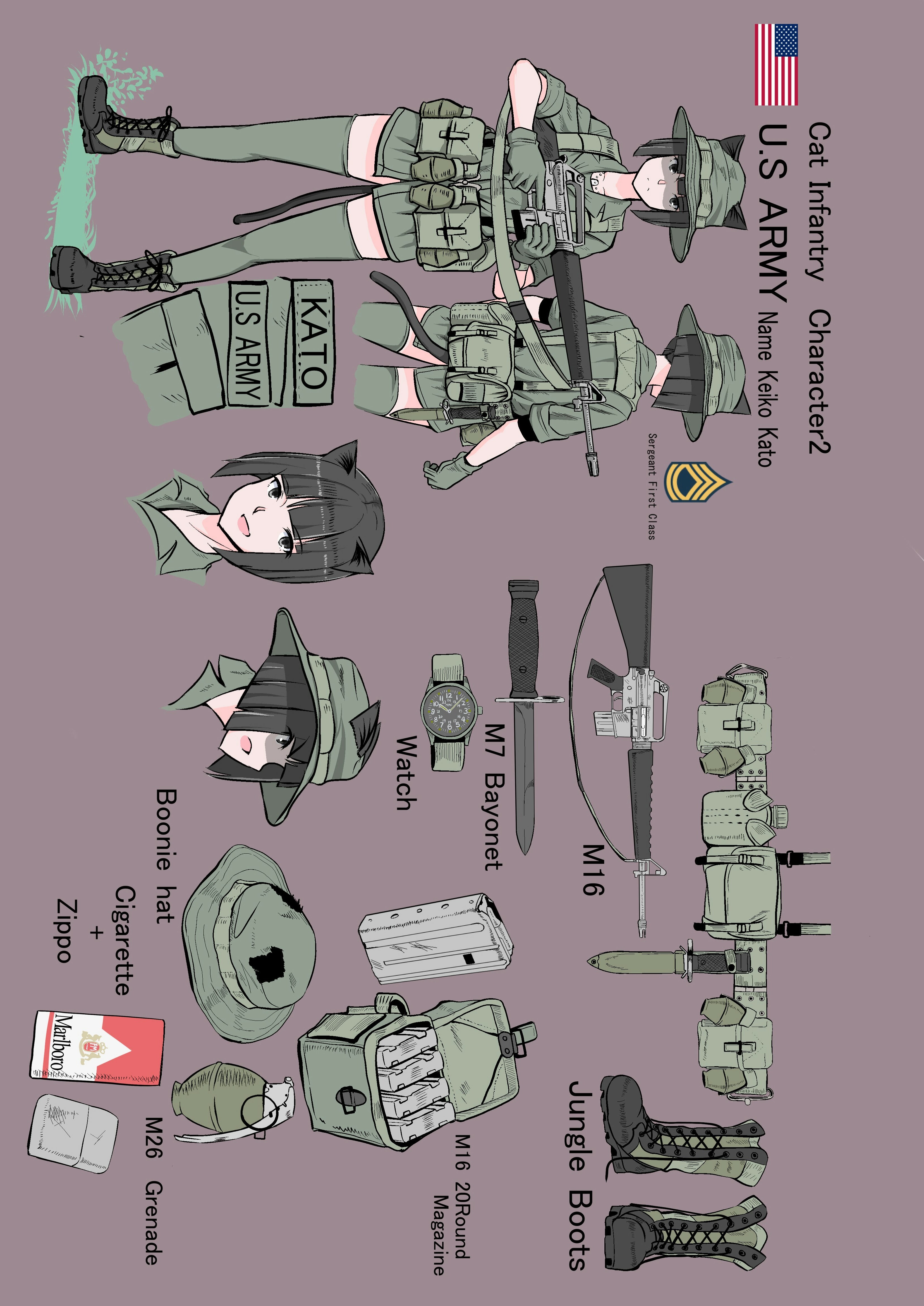 CAT INFANTRY1968 HAPPYDAY