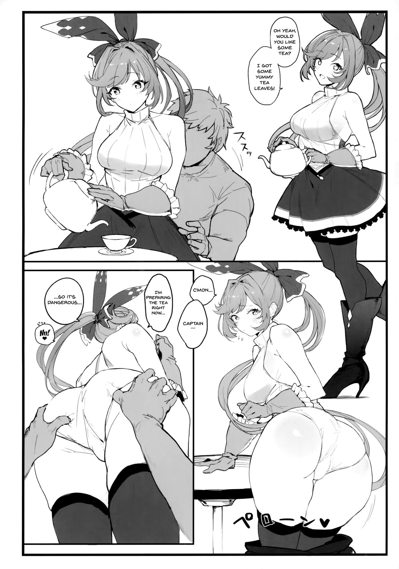 (COMIC1☆15) [remora field (remora)] クラリスちゃんとイチャイチャする本 (グランブルーファンタジー) [英訳]