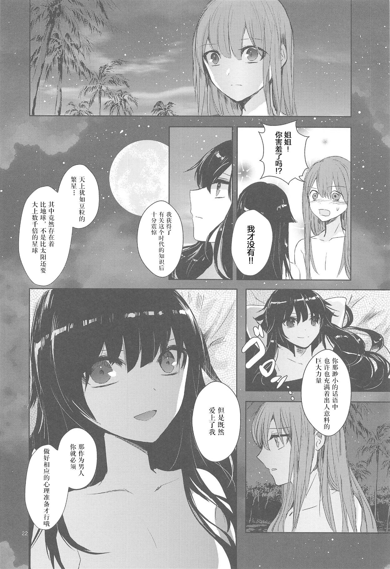 (COMIC1☆14) [サザンブルースカイ (rioka)] 秘めごとは常夏の夜に (Fate/Grand Order) [中国翻訳]