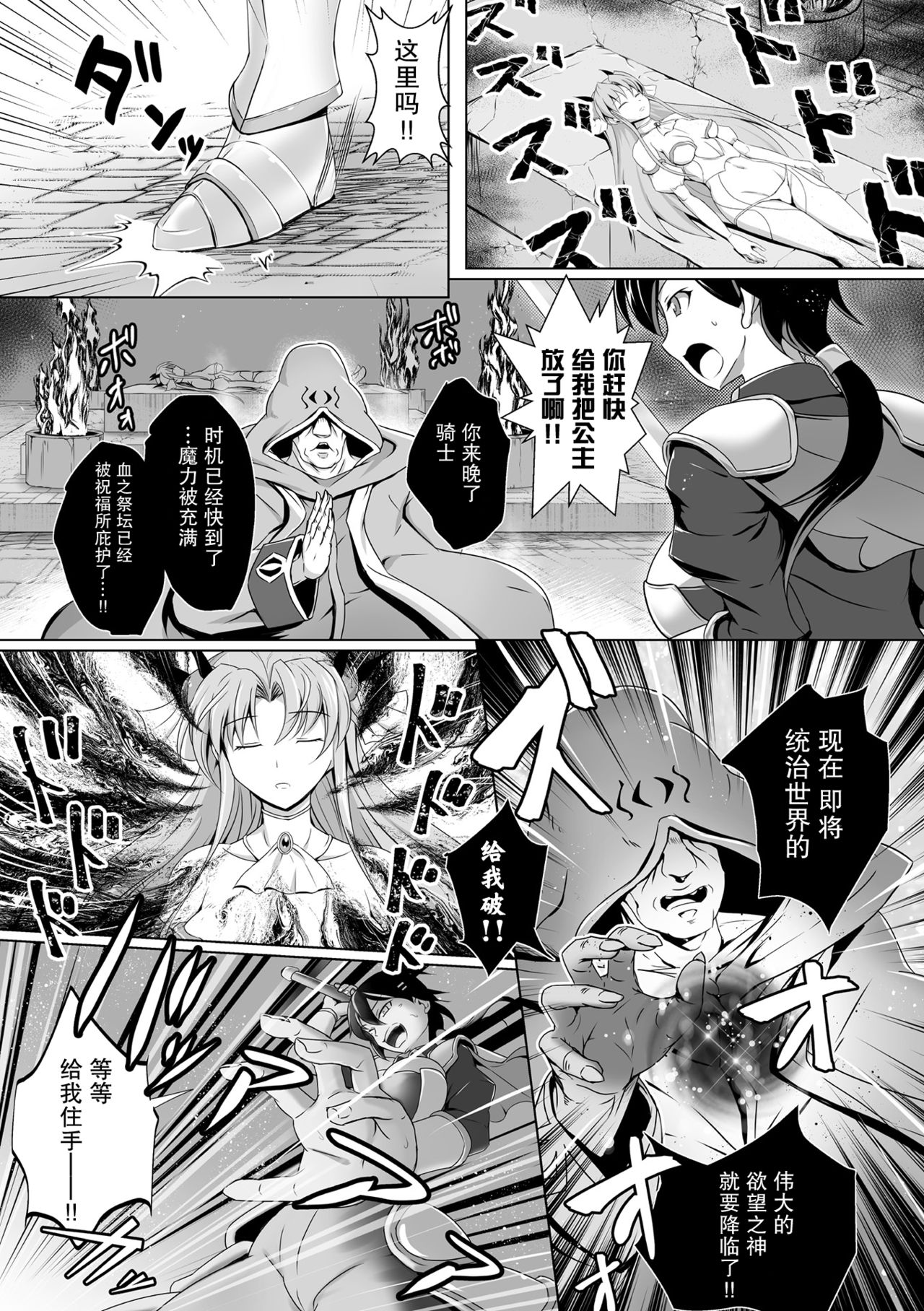 [DHA] 黑百合姬と骑士の誓い [中国翻訳]