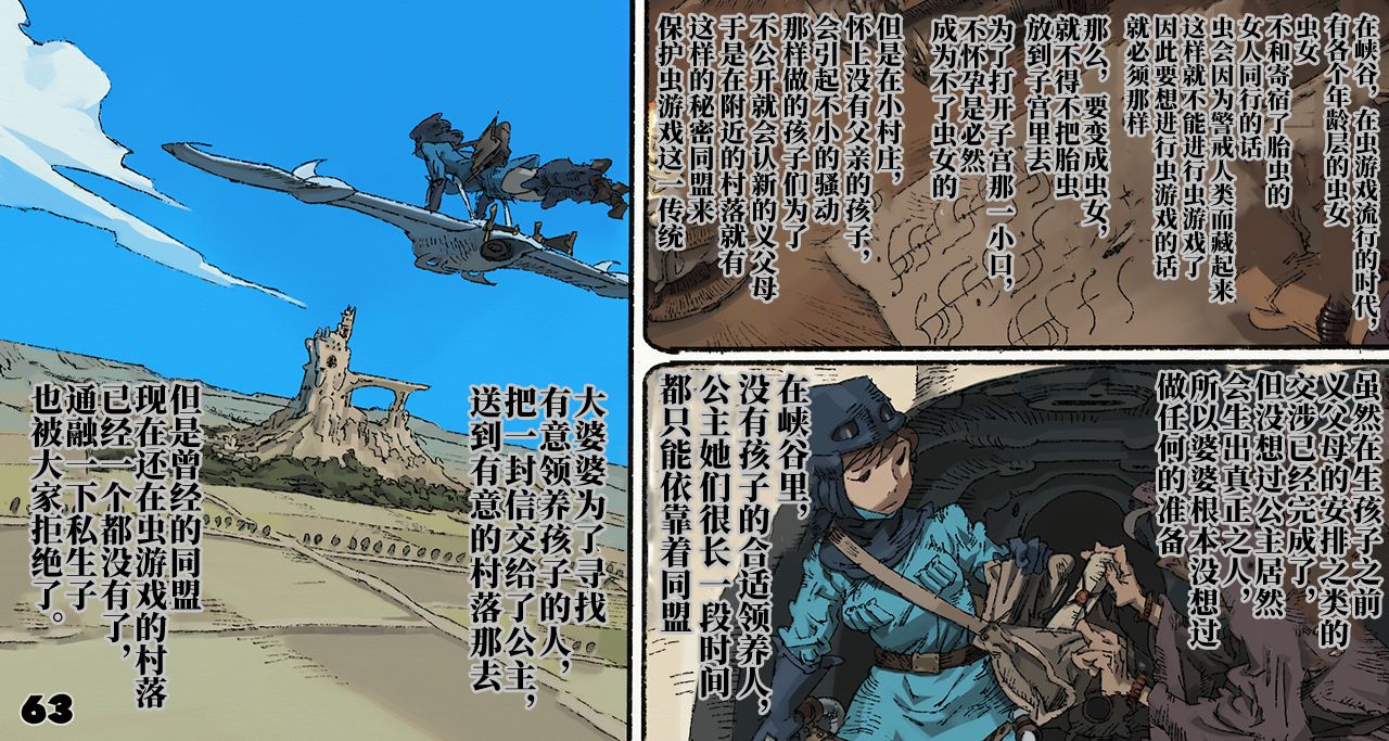 [鈴木土下座衛門] 蟲愛ずる姫君 4 (風の谷のナウシカ)[中国翻訳]