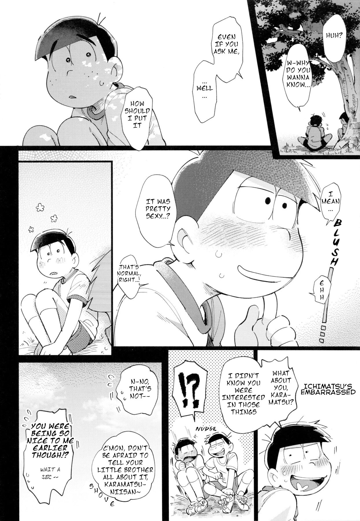 [桃色熱月 (木崎七)] 1824 (おそ松さん) [ENG]