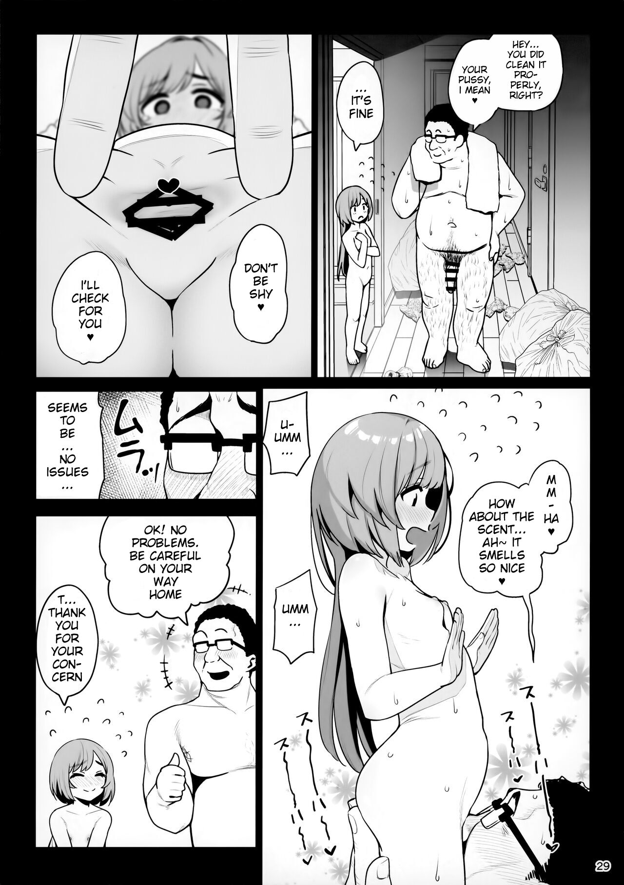 (C99) [乱視と君と。 (santa)] お隣さんへ。あなたの娘さんがあまりに可愛くて健気で頭も良くて、僕の理想のオナホにピッタリだったので、しちゃいました——催眠種付け(プロポーズ) [英訳]