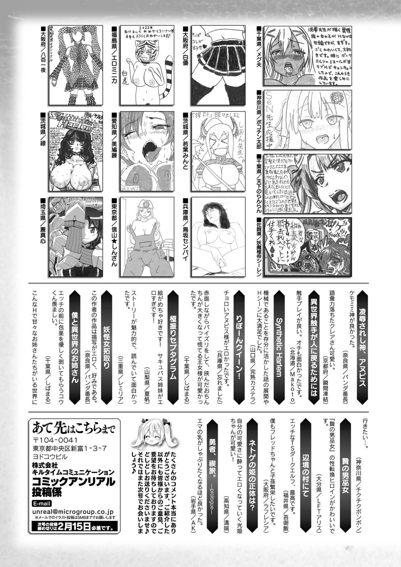 コミックアンリアル 2022年2月号 Vol.95 [DL版]