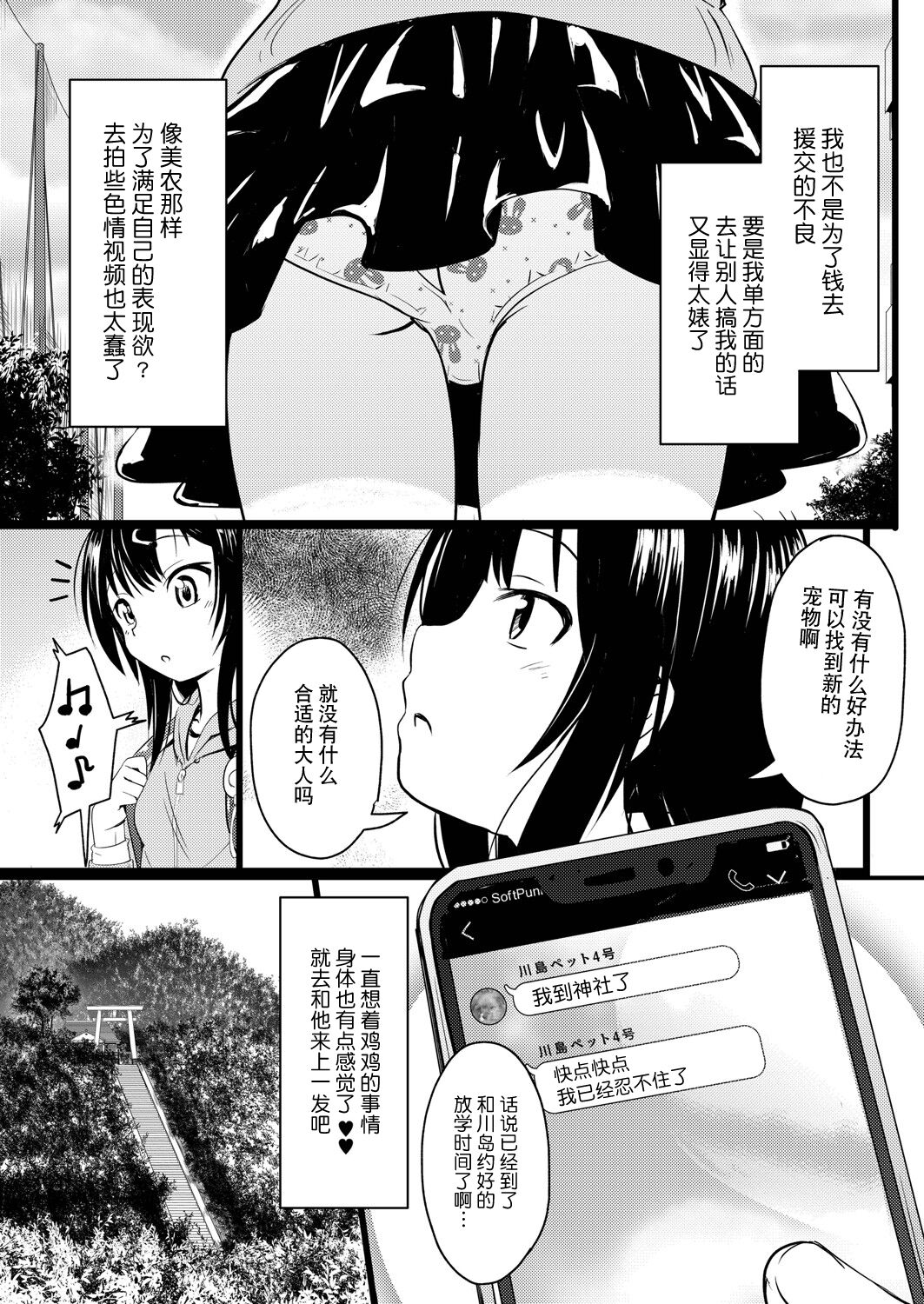 [不良品] ちっちゃいのにビッチなメスが好きなんでしょ [中国翻訳] [DL版]