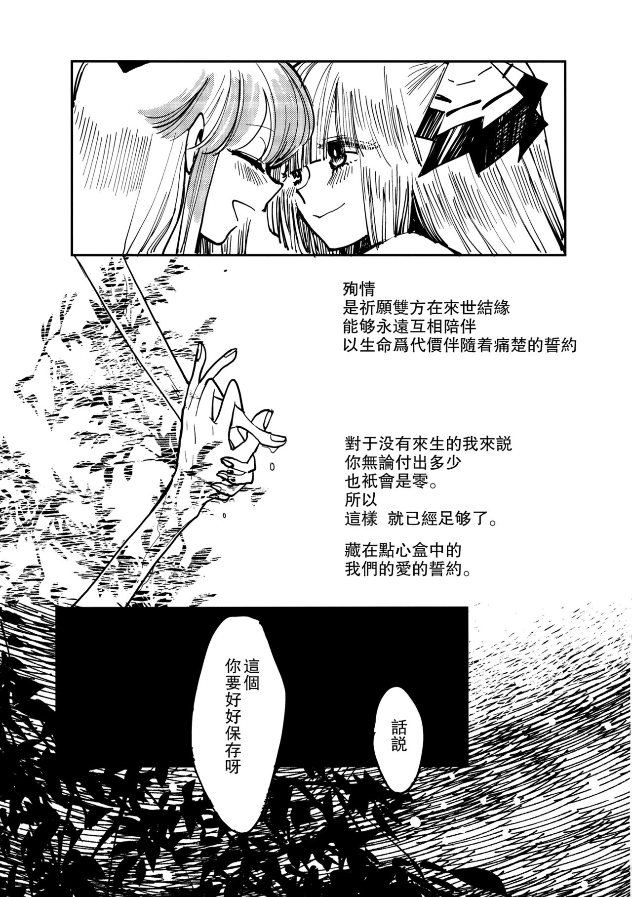 (例大祭14) [アコウクロウ (鼓膜)] 夜想 (東方Project) [中国翻訳]