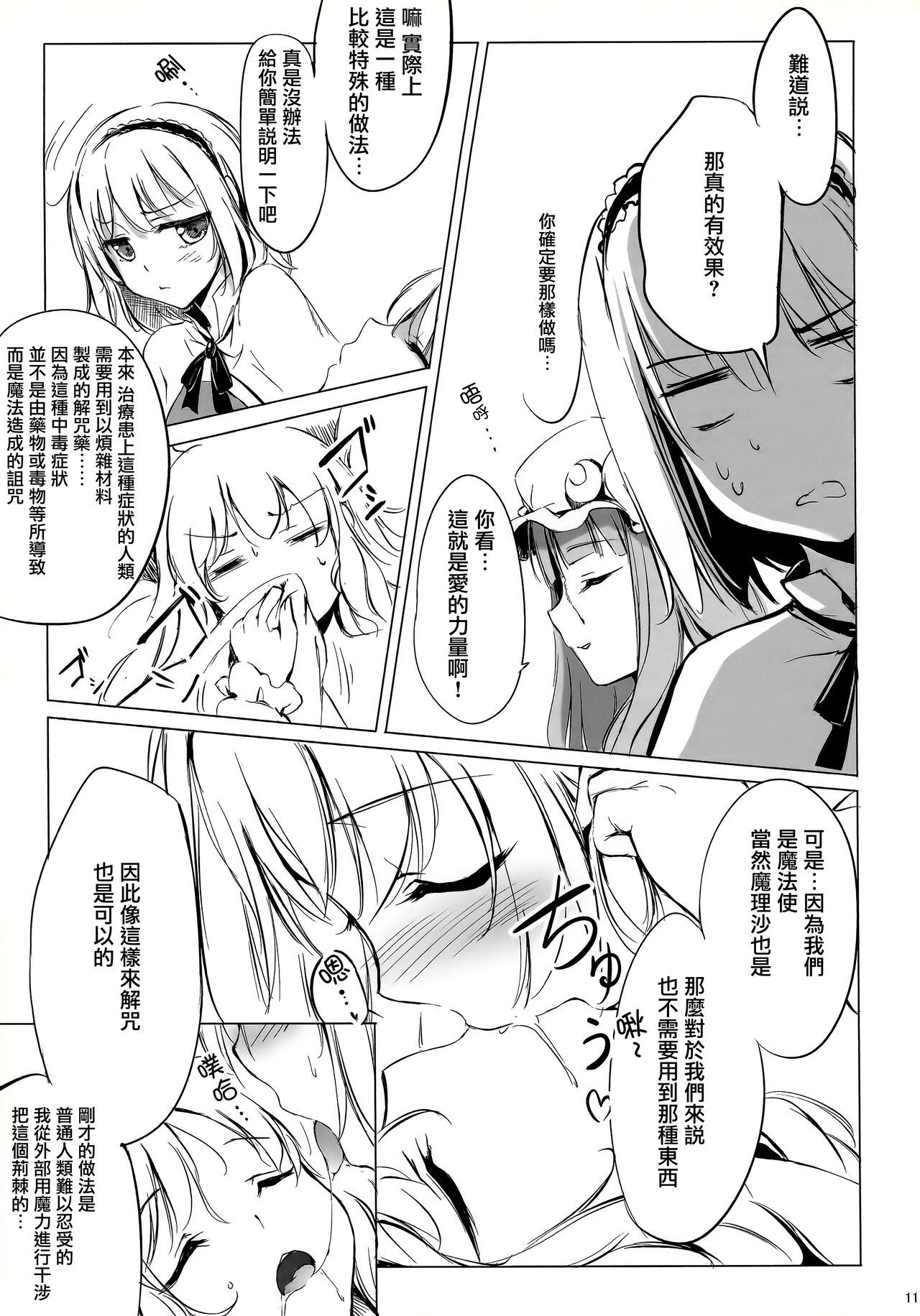 (C81) [劇毒少女 (ke-ta、日向、冬馬雪崩)] SLEEPING MAGE ‐魔法の森の眠り姫‐ 劇毒少女 Publication Number VII (東方Project)[中国翻訳]